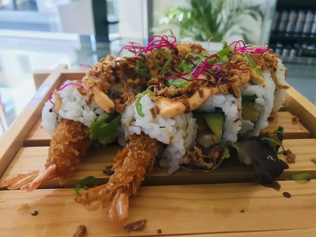 Big rolls tempura crevettes