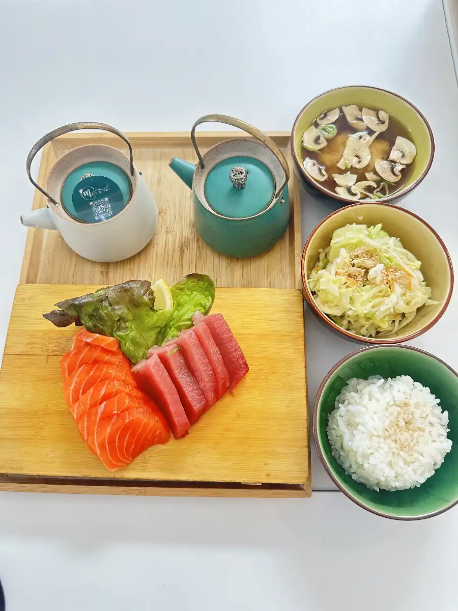 Formule sashimi saumon thon(10pieces)