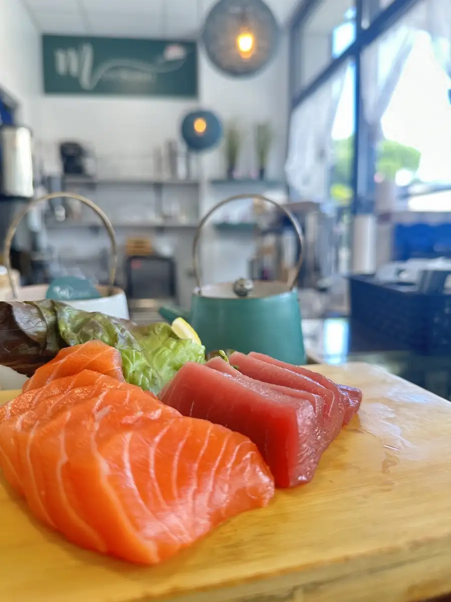 Formule sashimi saumon thon(10pieces)