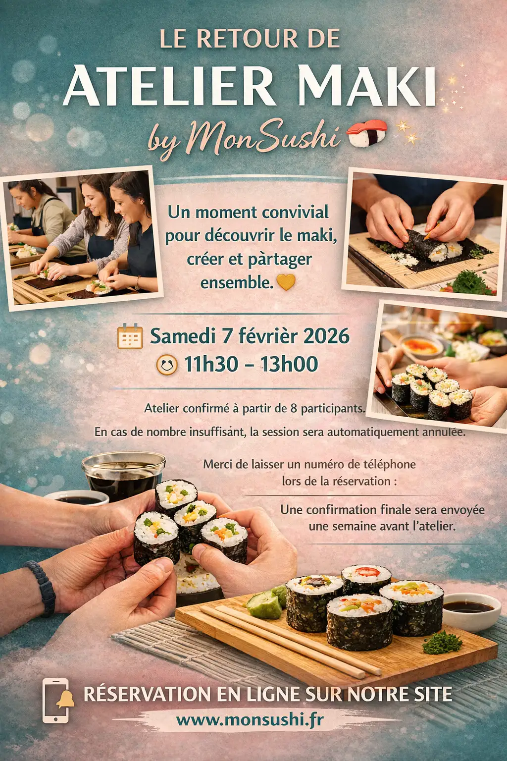 Atelier 07 Février (Atelier de Maki/California)