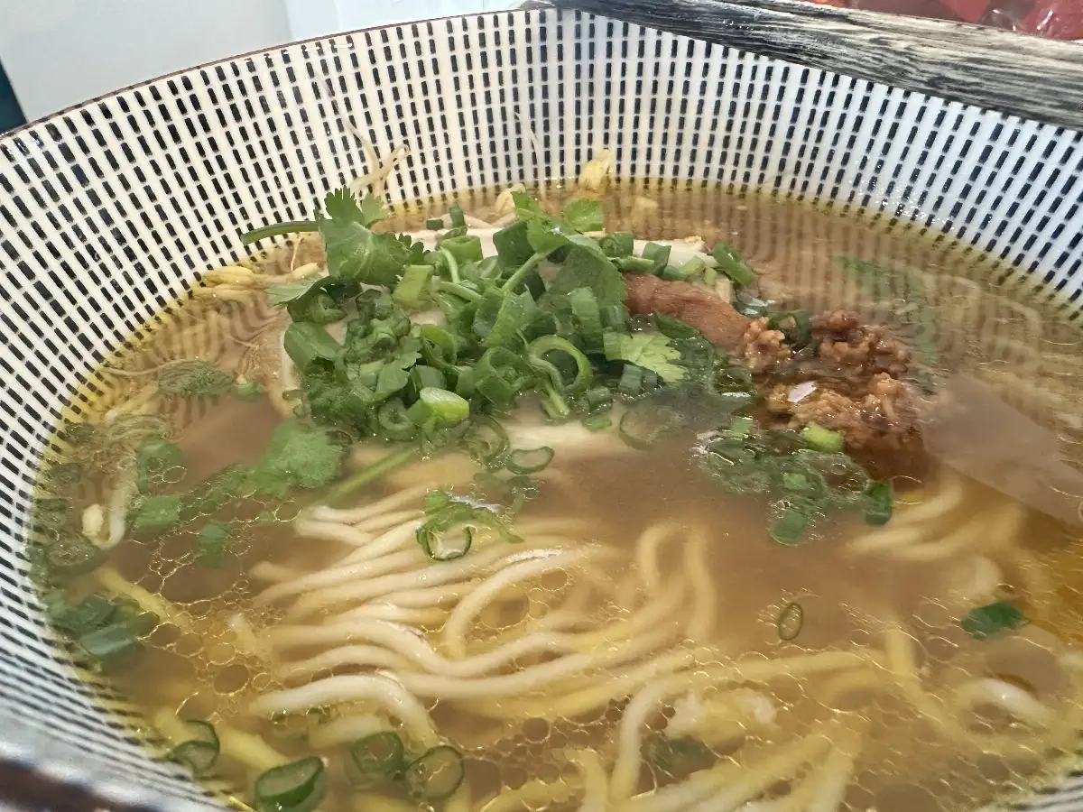 Ramen uniquement sur place