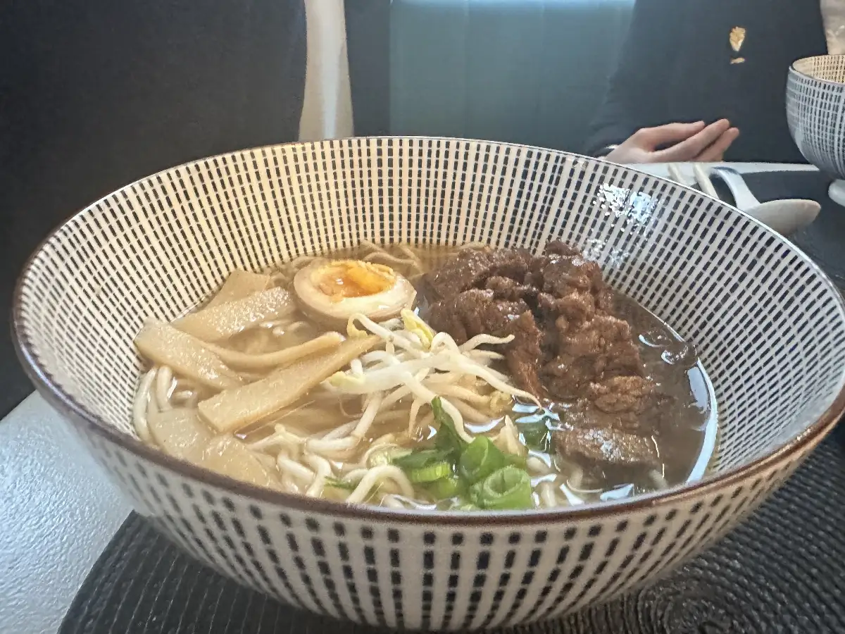 Ramen uniquement sur place