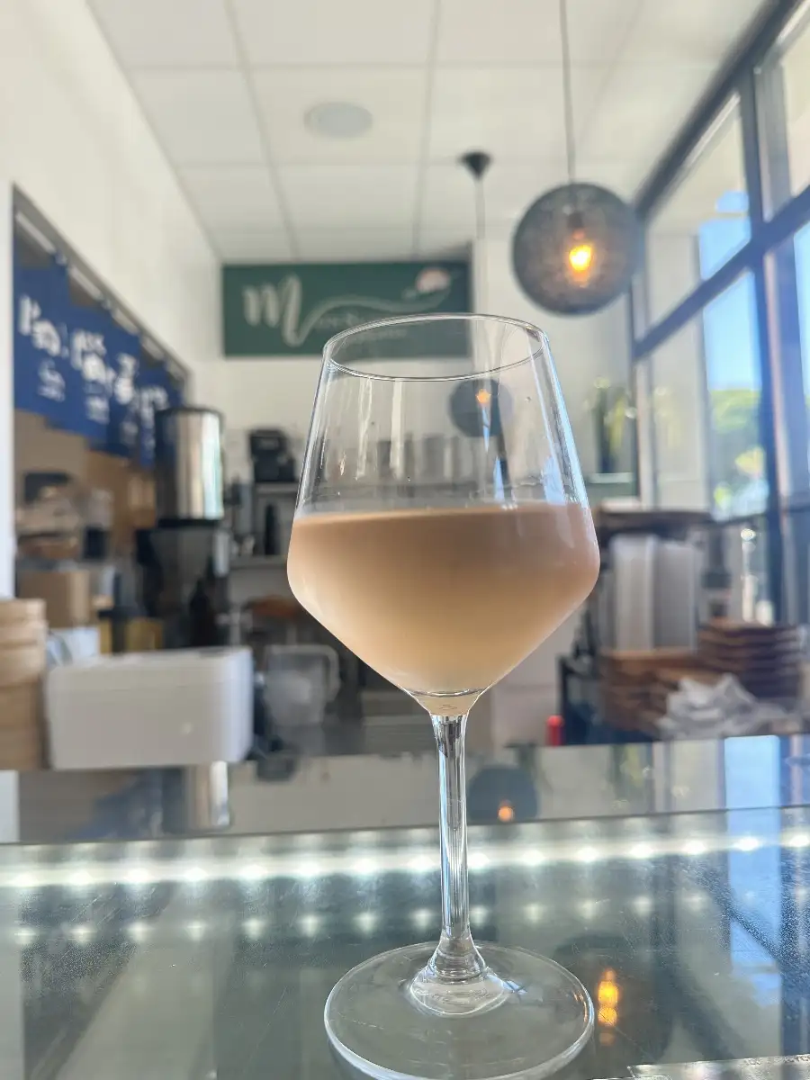 Vin rosé ( un verre)